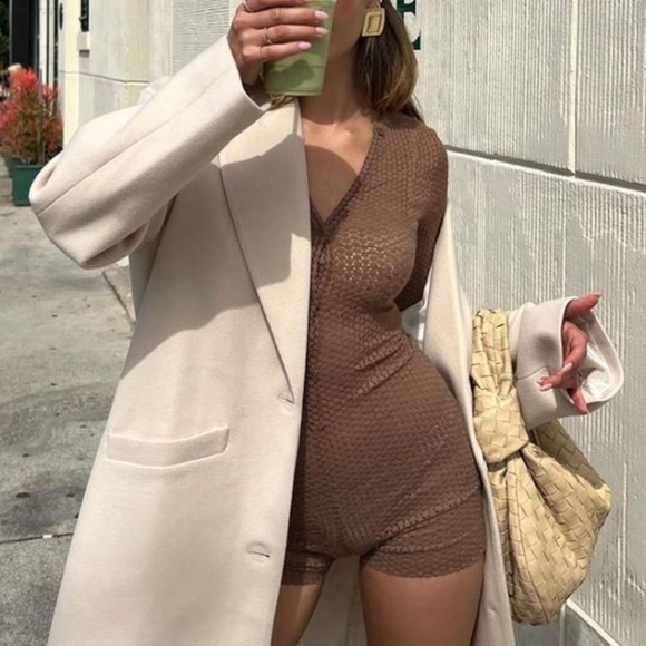 Lioness Ghauri Knit Romper - size M - Picture 2 of 3